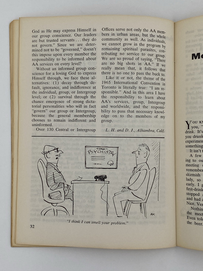AA Grapevine May 1969 - Cracking the ‘Secret’ of Big City AA Recovery Collectibles