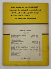 AA Grapevine May 1969 - Cracking the ‘Secret’ of Big City AA Recovery Collectibles