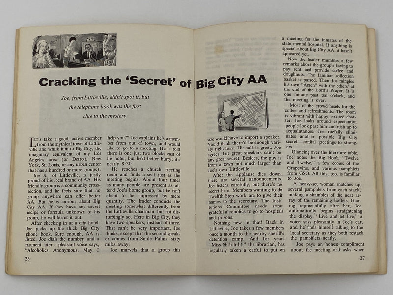 AA Grapevine May 1969 - Cracking the ‘Secret’ of Big City AA Recovery Collectibles