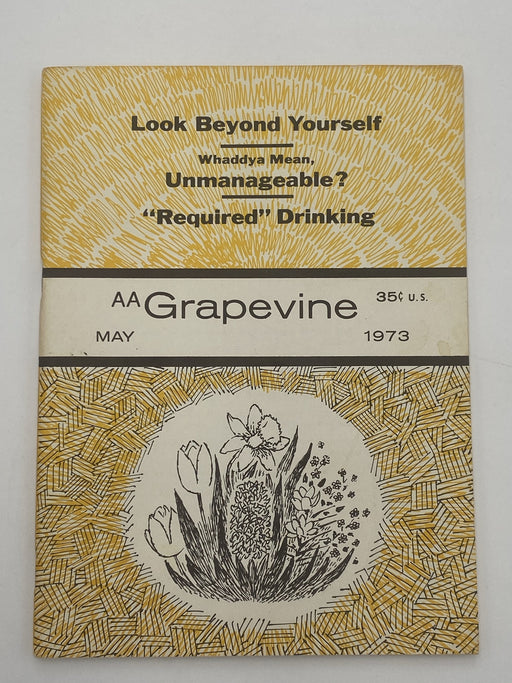 AA Grapevine May 1973 - Look Beyond Yourself Recovery Collectibles