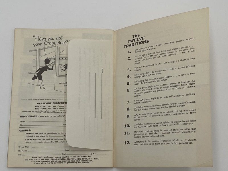 AA Grapevine May 1973 - Look Beyond Yourself Recovery Collectibles
