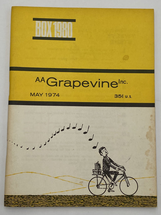AA Grapevine May 1974 - Because We Need One Another Recovery Collectibles
