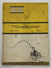 AA Grapevine May 1974 - Evolution of the 12th Step Recovery Collectibles