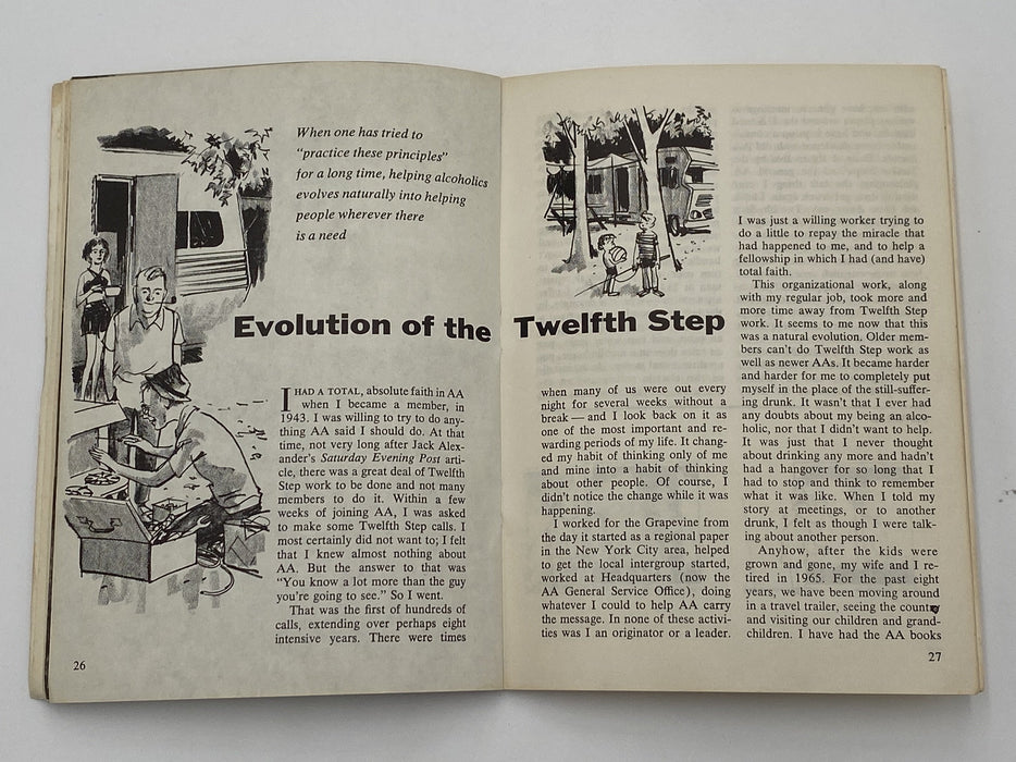 AA Grapevine May 1974 - Evolution of the 12th Step Recovery Collectibles