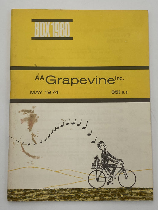 AA Grapevine May 1974 - Let Me Take Your Inventory Recovery Collectibles