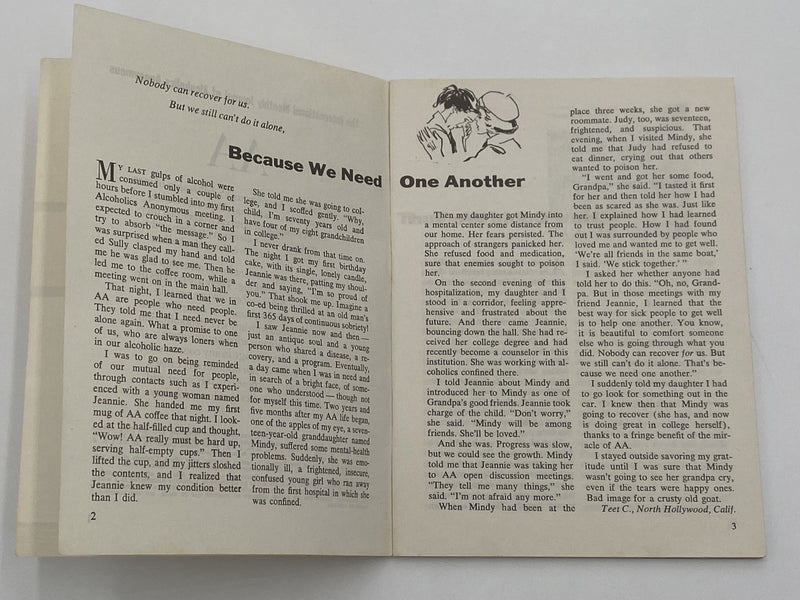 AA Grapevine May 1974 - Let Me Take Your Inventory Recovery Collectibles