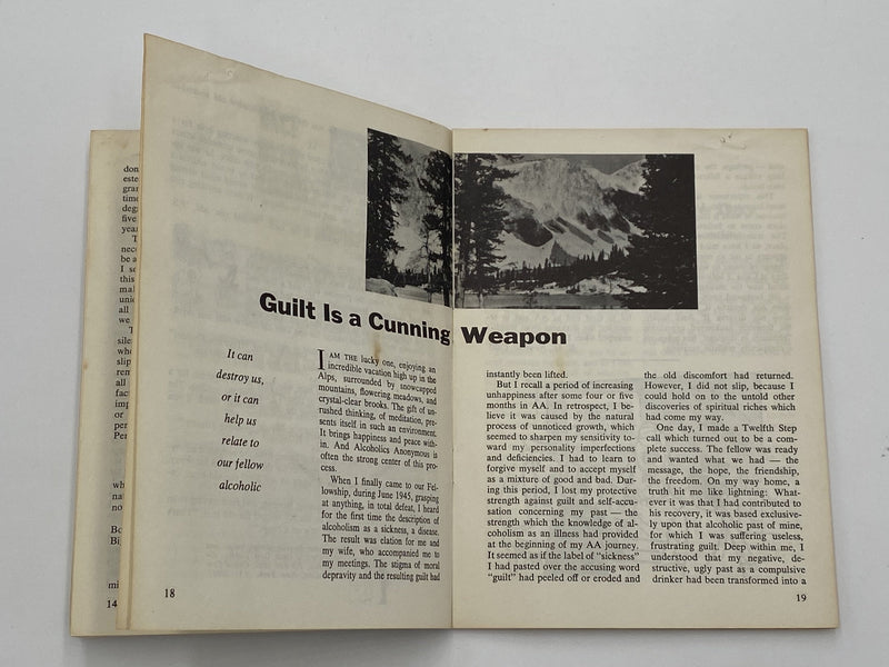 AA Grapevine May 1974 - Power For This One Day Recovery Collectibles
