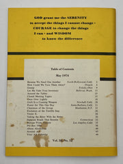 AA Grapevine May 1974 Recovery Collectibles