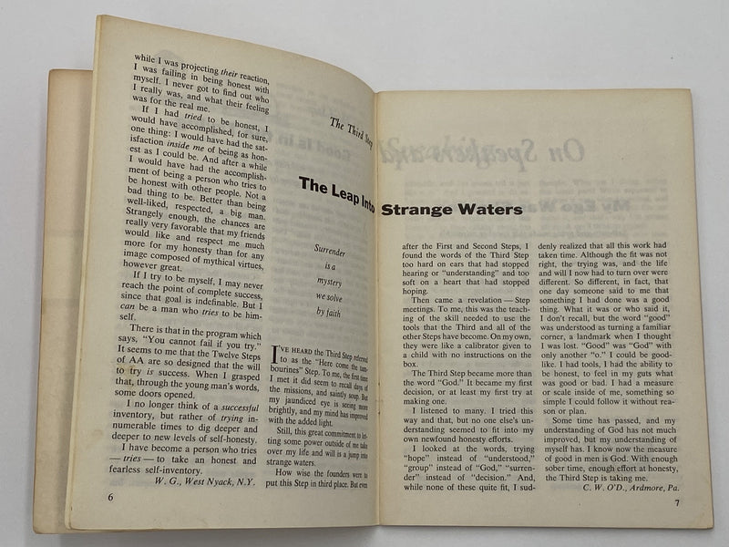 AA Grapevine October 1972 - AA, Drug Addiction, and Pills - 3rd Step Recovery Collectibles