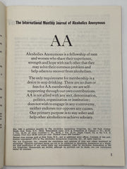 AA Grapevine October 1974 - The Enablers Recovery Collectibles