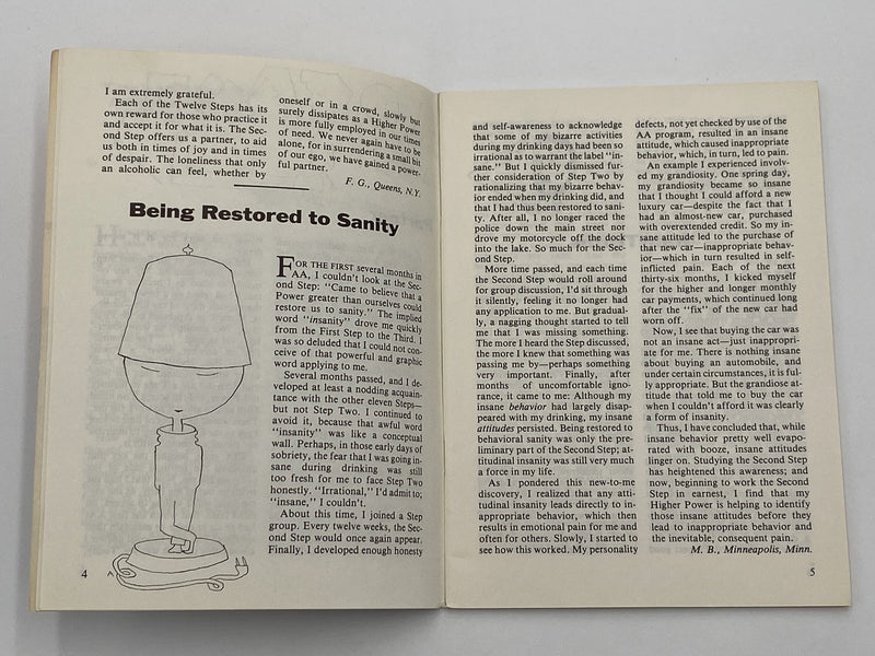 AA Grapevine October 1978 - Half-Truths Recovery Collectibles