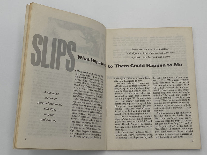 AA Grapevine September 1973 - Slips Recovery Collectibles