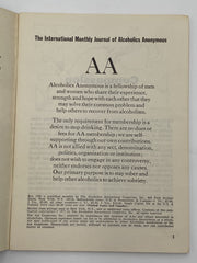 AA Grapevine September 1975 - Changing Patterns of Sponsorship Recovery Collectibles