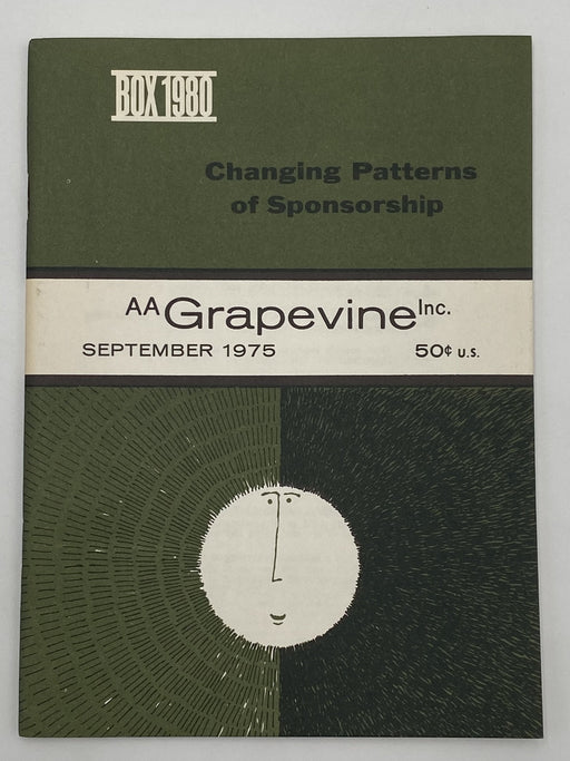 AA Grapevine September 1975 - Sponsorship Recovery Collectibles