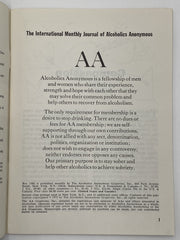 AA Grapevine September 1975 - Sponsorship Recovery Collectibles