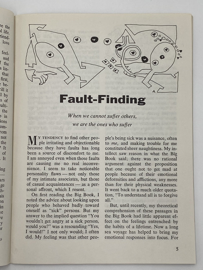 AA Grapevine September 1975 - Sponsorship Recovery Collectibles