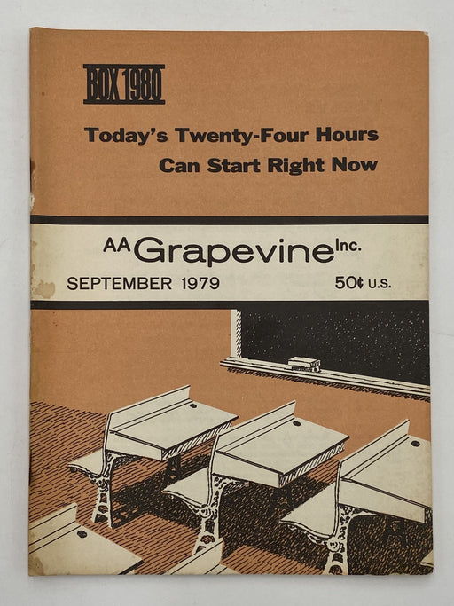 AA Grapevine September 1979 - Twenty Four Hours Recovery Collectibles