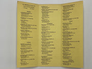 AA Meeting Directory Buffalo New York - May 1961 Recovery Collectibles