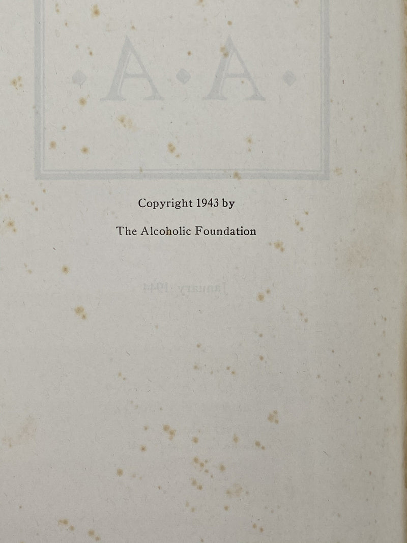 AA Pamphlet from January 1944 Recovery Collectibles