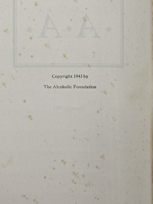 AA Pamphlet from January 1944 Recovery Collectibles