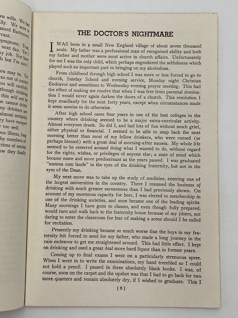 AA Pamphlet from January 1944 Recovery Collectibles