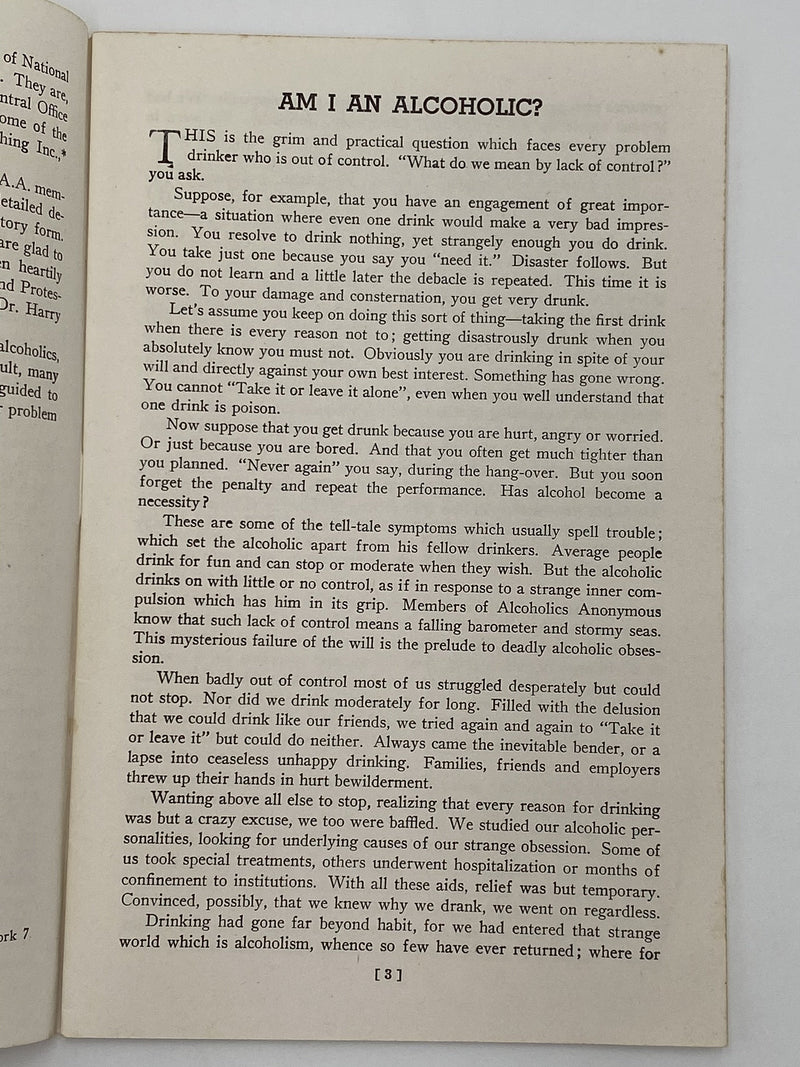 AA Pamphlet from January 1944 Recovery Collectibles
