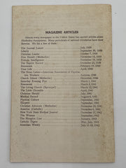 AA Pamphlet from January 1944 Recovery Collectibles