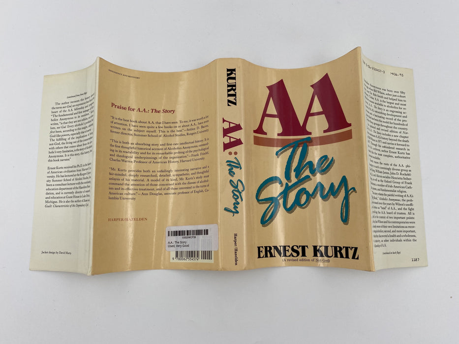 AA The Story by Ernest Kurtz - First Printing 1988 - ODJ Recovery Collectibles