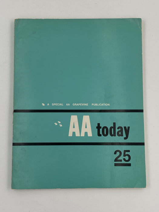 “AA Today” 25th Anniversary - Fourth Printing 1979 Recovery Collectibles