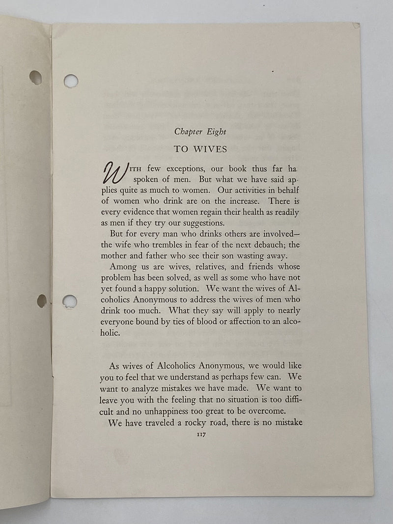 About the Alcoholic Husband - AA Pamphlet Recovery Collectibles