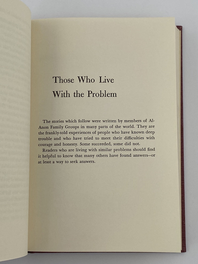 Al-Anon Faces Alcoholism Fourth Printing - 1973 - ODJ Recovery Collectibles