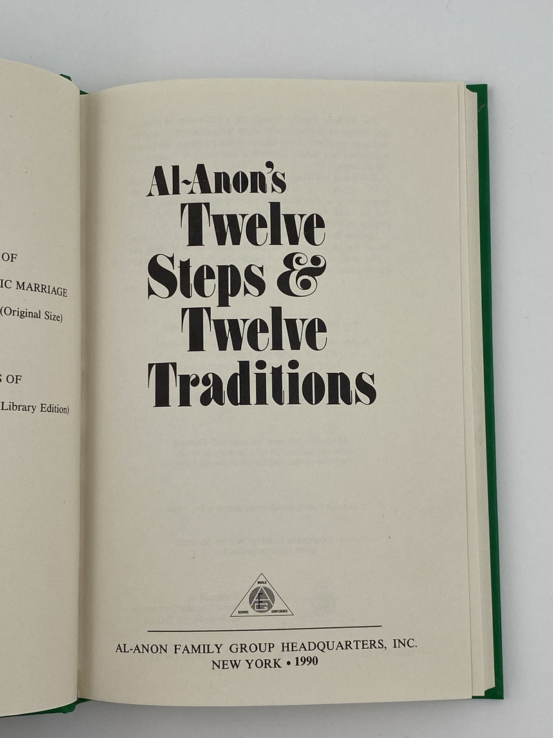 Al-Anon's Twelve Steps & Twelve Traditions - 1990 - ODJ Recovery Collectibles