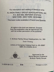 Al-Anon's Twelve Steps & Twelve Traditions - Tenth Printing 1989 - ODJ Recovery Collectibles