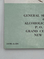 Alcoholics Anonymous: Helpful Ally in Coping with Alcoholism Recovery Collectibles