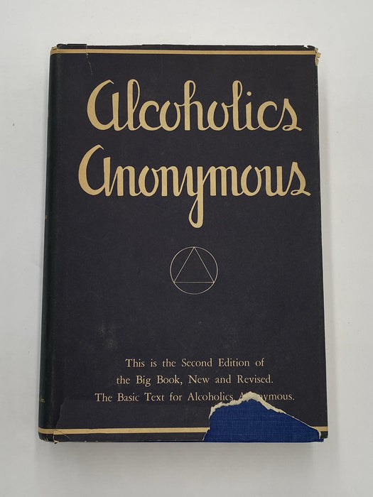 Alcoholics Anonymous 2nd Edition 8th Printing 1966 - ODJ Recovery Collectibles