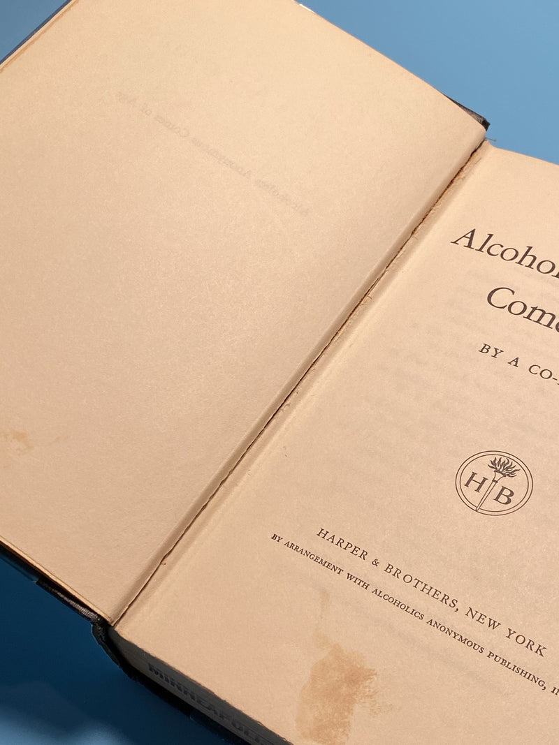 Alcoholics Anonymous Comes Of Age - Harper & Brothers 1st Edition 1957 - ODJ David Shaw