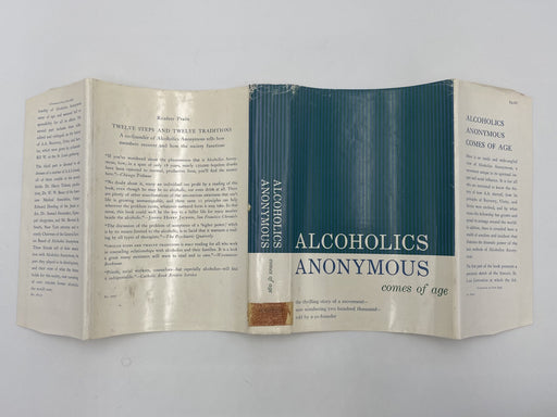 Alcoholics Anonymous Comes Of Age - Harper & Brothers First Edition H-G 1957 - ODJ Dr. Sucher