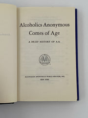 Alcoholics Anonymous Comes Of Age 15th Printing 1989 - ODJ Recovery Collectibles