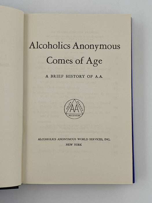 Alcoholics Anonymous Comes Of Age 9th Printing 1980 Recovery Collectibles
