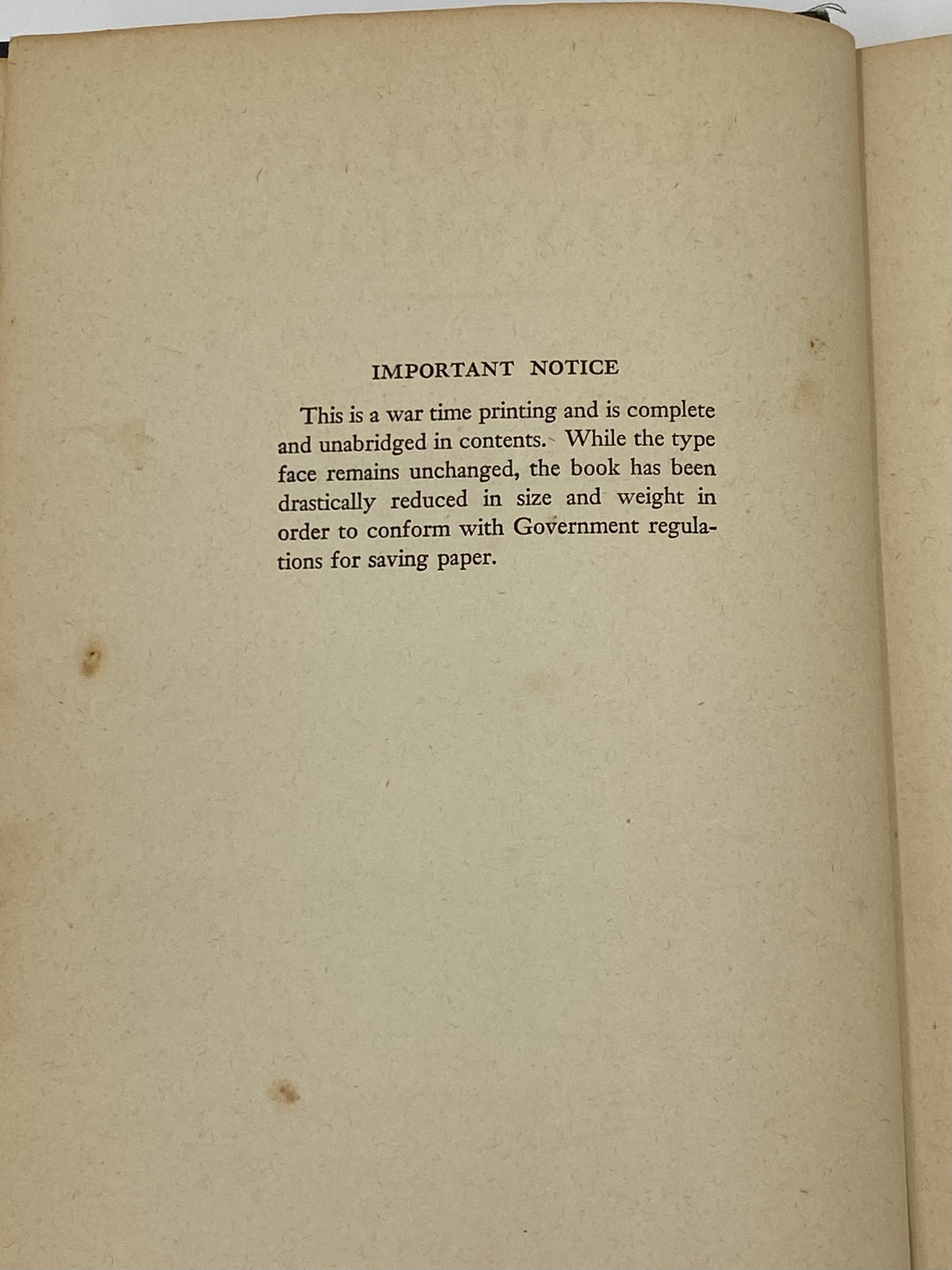Alcoholics Anonymous Big Book First Edition 7th Printing 1945