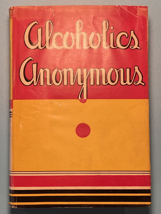 Alcoholics Anonymous First Edition 12th Printing Big Book - ODJ David Shaw