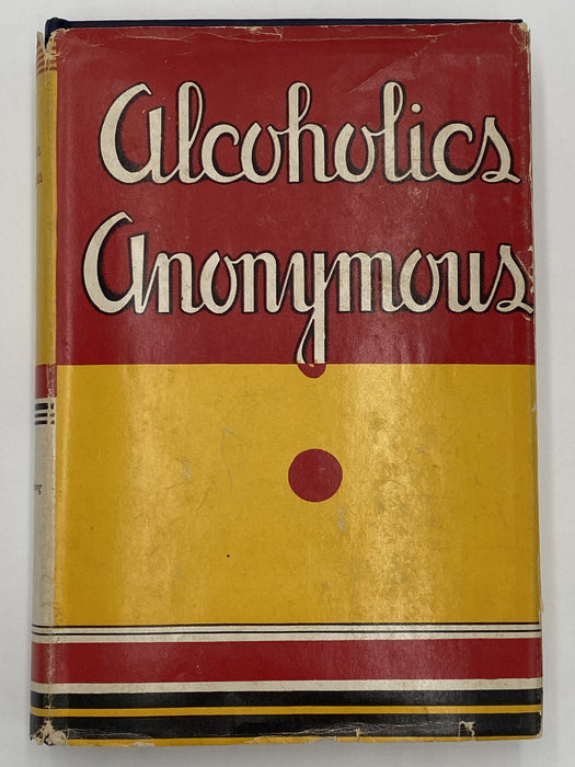 Alcoholics Anonymous First Edition 15th Printing Big Book Recovery Collectibles