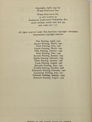 Alcoholics Anonymous First Edition 16th Printing Big Book Dr. Sucher