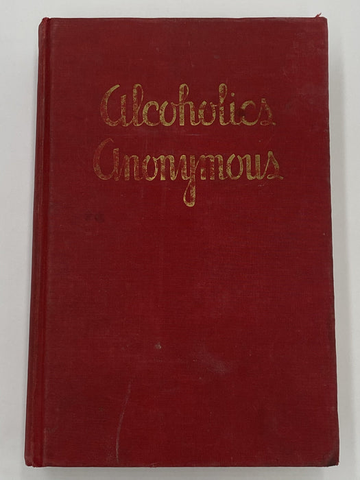 Alcoholics Anonymous First Edition 1st Printing 1939 - RDJ Recovery Collectibles