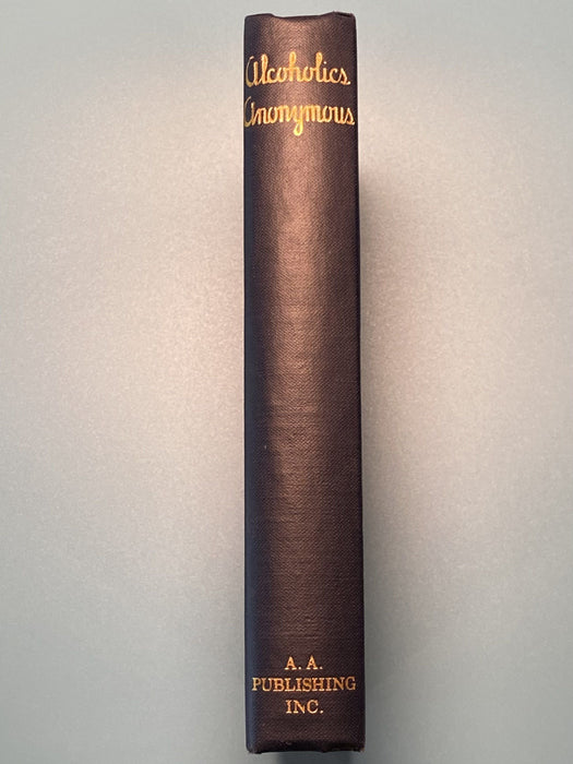 Alcoholics Anonymous First Edition Big Book 16th Printing - ODJ David Shaw