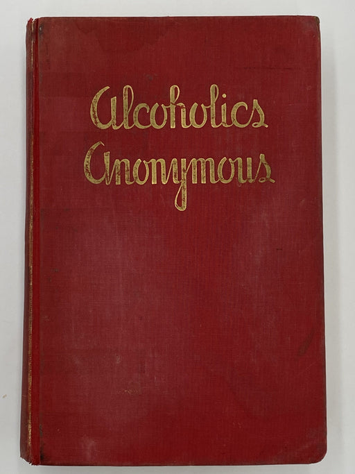 Alcoholics Anonymous First Edition Big Book 1st Printing Recovery Collectibles