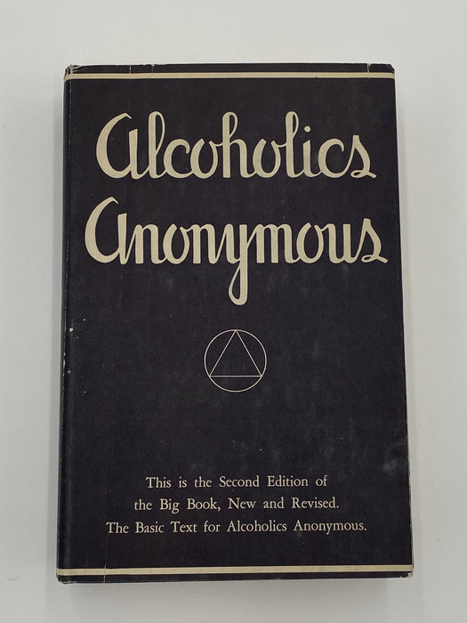 Alcoholics Anonymous Second Edition Big Book 12th Printing with ODJ Recovery Collectibles