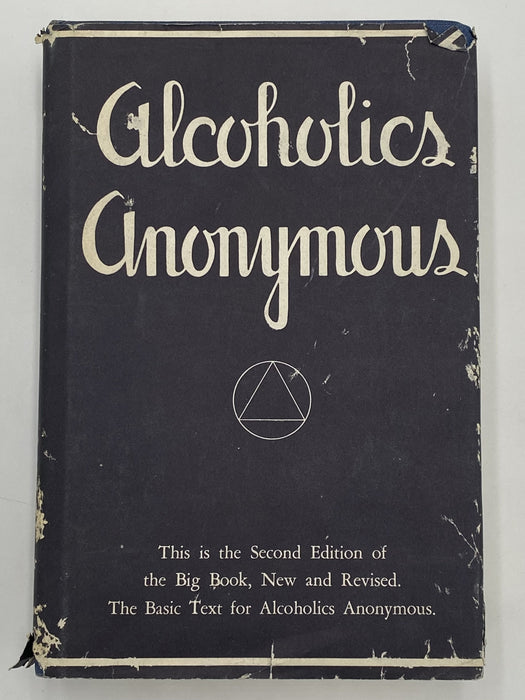 Alcoholics Anonymous Second Edition Big Book 14th Printing with ODJ Recovery Collectibles