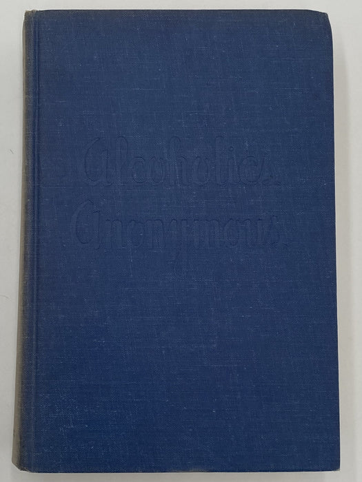 Alcoholics Anonymous Second Edition Big Book 7th Printing Recovery Collectibles