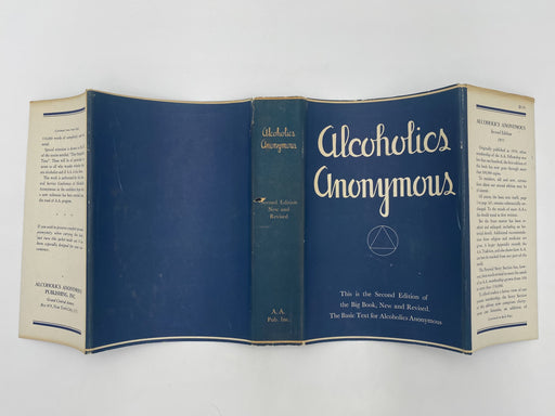 Alcoholics Anonymous Second Edition First Printing 1955 - Original Jacket Dr. Sucher